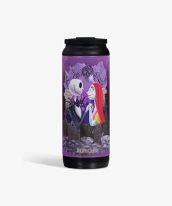 Disney Tim Burton’s The Nightmare Before Christmas Jack Skellington & Sally 16 Oz Flip ‘n’ Sip Tumbler
