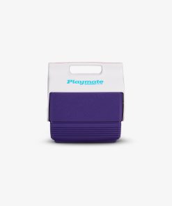 Retro Playmate Mini 4 Qt Cooler - Purple