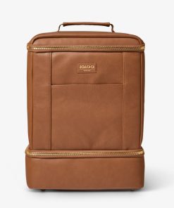 Igloo Luxe® Dual Compartment Backpack - Cognac