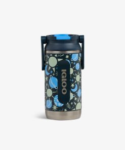 Kids Lunch Glow 12 Oz Sipper Bottle - Cosmic Glow
