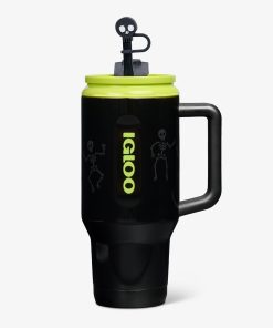 32 Oz Flip ‘n’ Sip Travel Mug - Carbonite - Custom