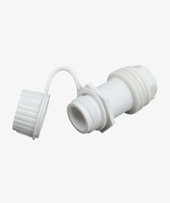 Threaded Drain Plug Assembly With Plastic Tethered Cap